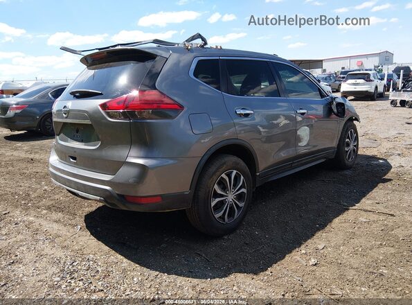 5N1AT2MN3HC829390 2017 NISSAN ROGUE Серый Задняя правая четверть