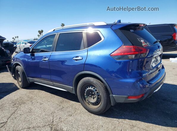 5N1AT2MN6HC783229 2017 NISSAN ROGUE Blue უკანა მარცხენა