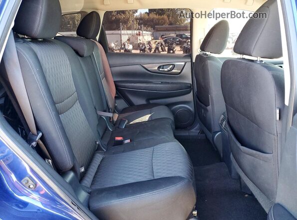 5N1AT2MN6HC783229 2017 NISSAN ROGUE Blue უკანა სალონის ხედი