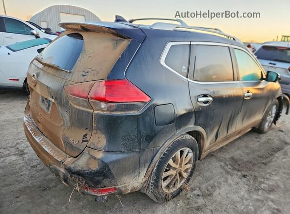5N1AT2MN8HC853801 2017 NISSAN ROGUE Black Trasero derecho