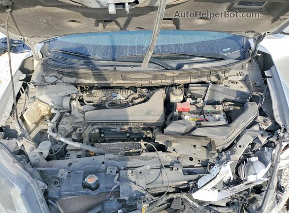 5N1AT2MT0JC829450 2018 NISSAN ROGUE Silver Widok komory silnika