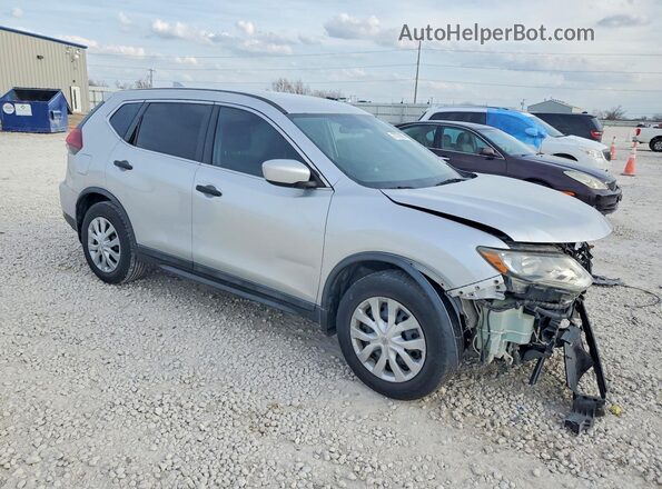 5N1AT2MT0JC829450 2018 NISSAN ROGUE Silver Przód prawy