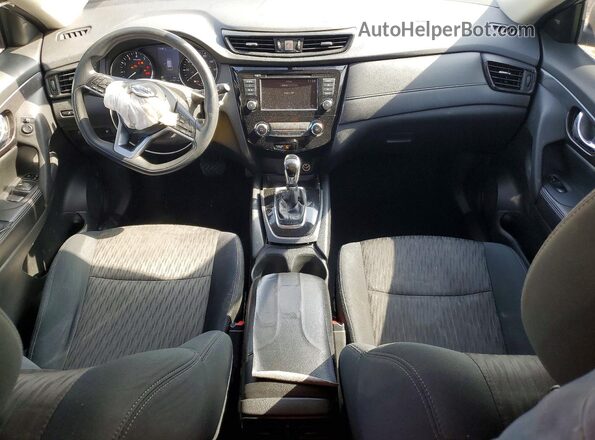 5N1AT2MT0JC829450 2018 NISSAN ROGUE Silver Widok deski rozdzielczej