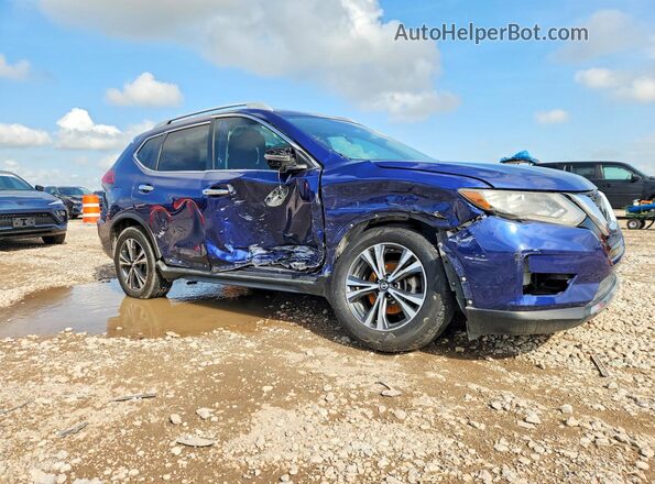 5N1AT2MT0KC704790 2019 NISSAN ROGUE Blue Front right