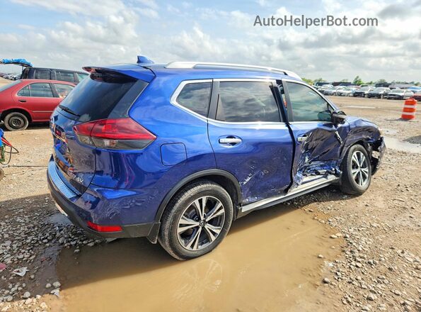 5N1AT2MT0KC704790 2019 NISSAN ROGUE Blue Rear right