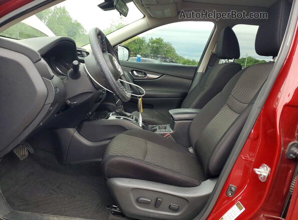 5N1AT2MT0LC761895 2020 NISSAN ROGUE Red წინა სალონის ხედი
