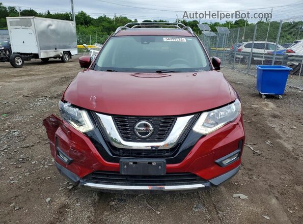 5N1AT2MT0LC761895 2020 NISSAN ROGUE Red წინა ხედი