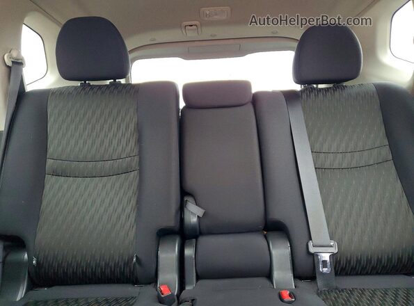 5N1AT2MT0LC761895 2020 NISSAN ROGUE Red უკანა სავარძლების ხედი