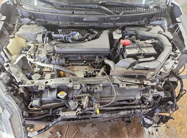 5N1AT2MT0LC808245 2020 NISSAN ROGUE Silver Engine compartment view