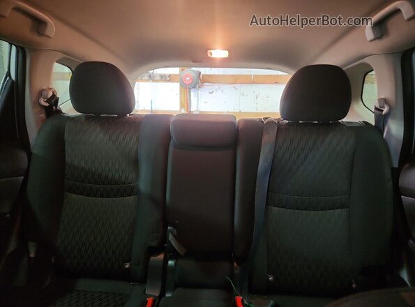 5N1AT2MT0LC808245 2020 NISSAN ROGUE Silver Rear seats view