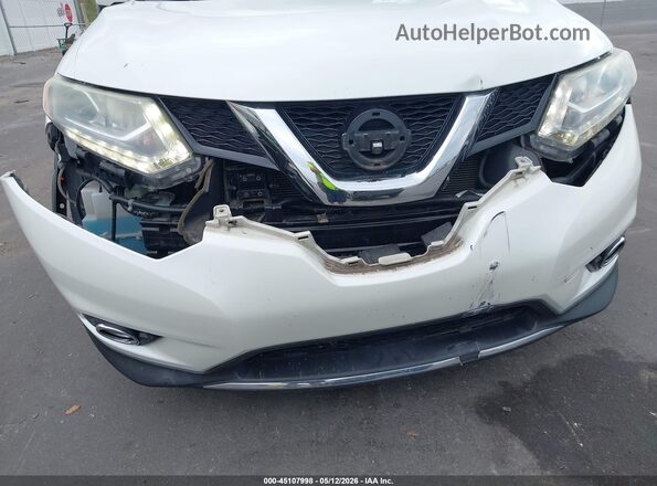 5N1AT2MT1GC889195 2016 NISSAN ROGUE White Widok z przodu