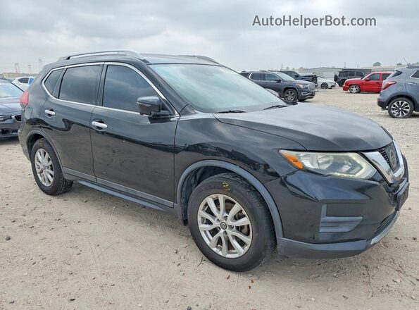 5N1AT2MT1HC886783 2017 NISSAN ROGUE Черный Передняя правая четверть