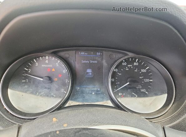 5N1AT2MT1JC761837 2018 NISSAN ROGUE White Vista del cuadro de instrumentos