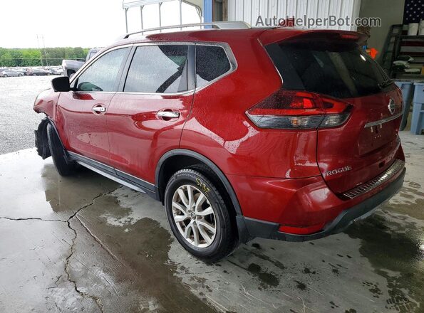 5N1AT2MT1JC800443 2018 NISSAN ROGUE Red უკანა მარცხენა