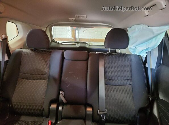 5N1AT2MT1KC829362 2019 NISSAN ROGUE Серебряный Вид задних сидений