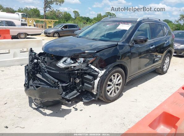 5N1AT2MT1LC737332 2020 NISSAN ROGUE Black წინა მარცხენა ხედი სამი მეოთხედიდან