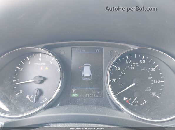 5N1AT2MT1LC737332 2020 NISSAN ROGUE Black უკანა სავარძლების ხედი