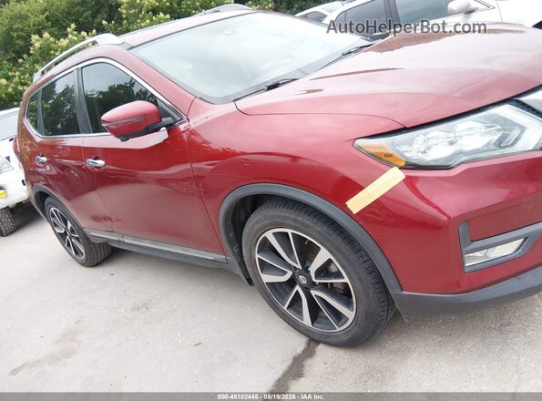 5N1AT2MT1LC764823 2020 NISSAN ROGUE Красный Вид щитка приборов