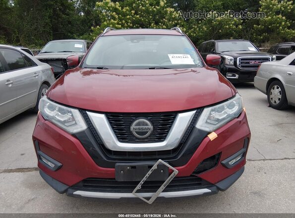 5N1AT2MT1LC764823 2020 NISSAN ROGUE Красный Вид панели приборов