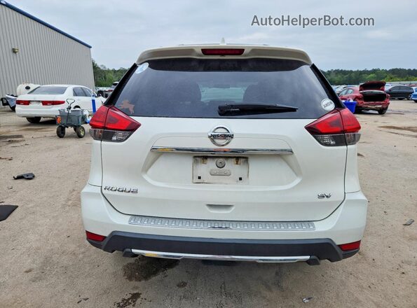 5N1AT2MT2HC826754 2017 NISSAN ROGUE Белый Вид сзади