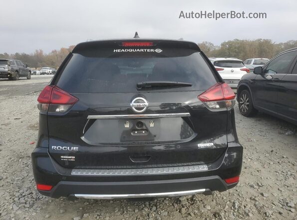 5N1AT2MT2KC769186 2019 NISSAN ROGUE Черный Вид сзади