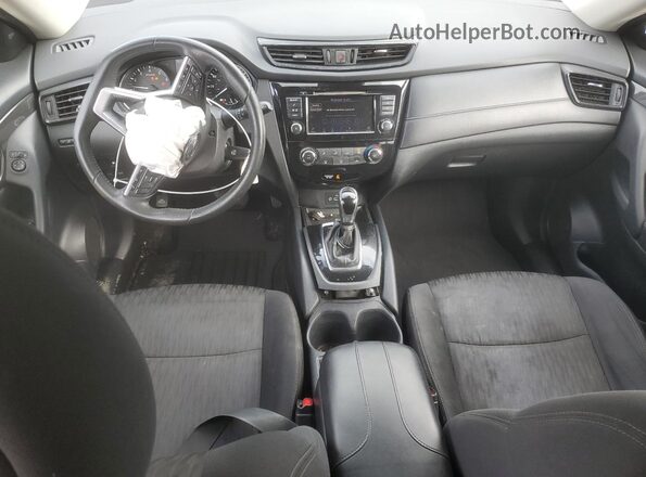 5N1AT2MT2KC769186 2019 NISSAN ROGUE Черный Вид панели приборов