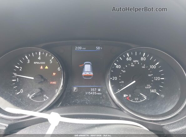 5N1AT2MT2LC776611 2020 NISSAN ROGUE Серебряный Вид задних сидений