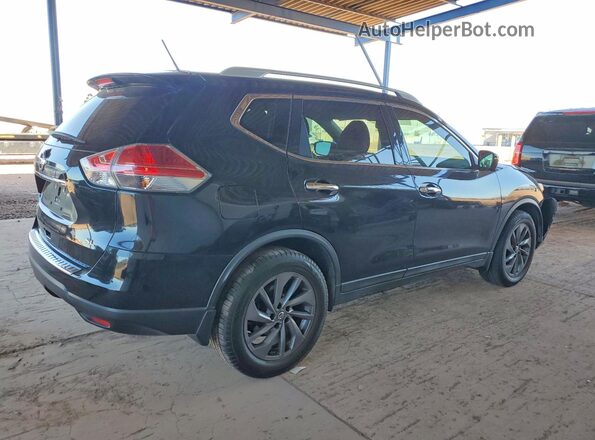 5N1AT2MT3GC770841 2016 NISSAN ROGUE Black Tył prawy