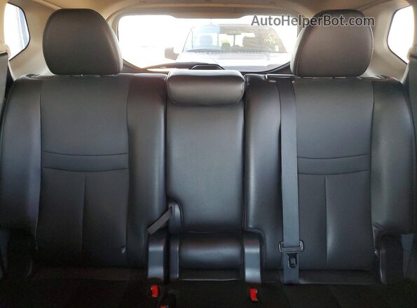 5N1AT2MT3GC770841 2016 NISSAN ROGUE Black Widok tylnych siedzeń