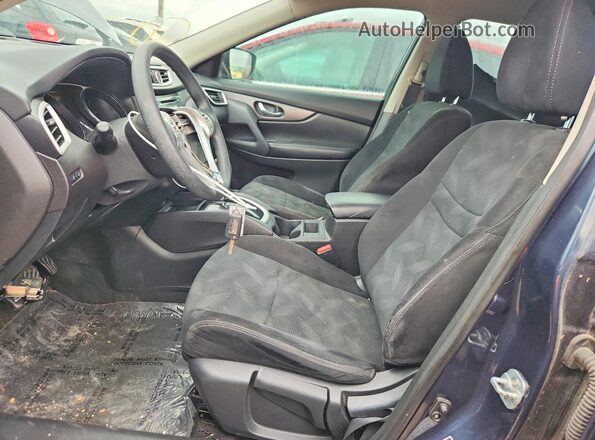 5N1AT2MT3GC855386 2016 NISSAN ROGUE Gray Вид салону спереду