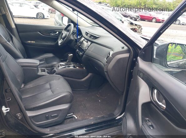 5N1AT2MT3LC710245 2020 NISSAN ROGUE Black წინა სალონის ხედი