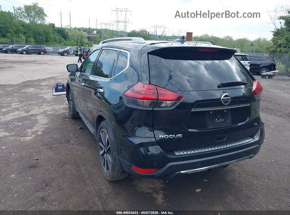 5N1AT2MT3LC710245 2020 NISSAN ROGUE Black უკანა მარცხენა