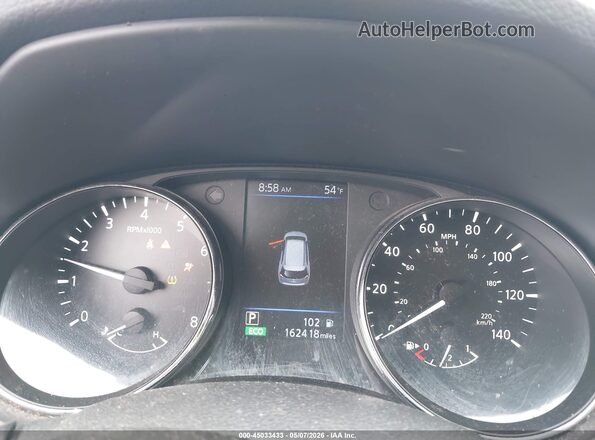 5N1AT2MT3LC710245 2020 NISSAN ROGUE Black უკანა სავარძლების ხედი