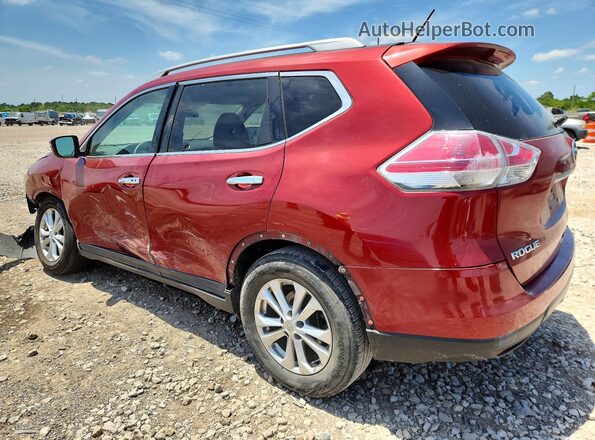 5N1AT2MT4GC899686 2016 NISSAN ROGUE Red Tył lewy