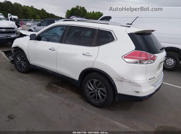 5N1AT2MT5GC780724 2016 NISSAN ROGUE White Tył lewy