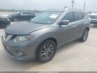 2016 Nissan Rogue Sl Серый vin: 5N1AT2MT5GC789407