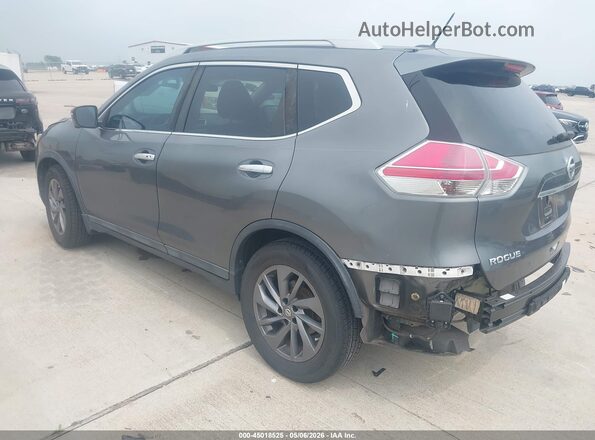 5N1AT2MT5GC789407 2016 NISSAN ROGUE Серый Задняя левая четверть