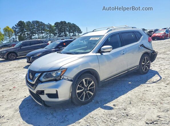 5N1AT2MT5KC738739 2019 NISSAN ROGUE Серебряный Передняя левая четверть