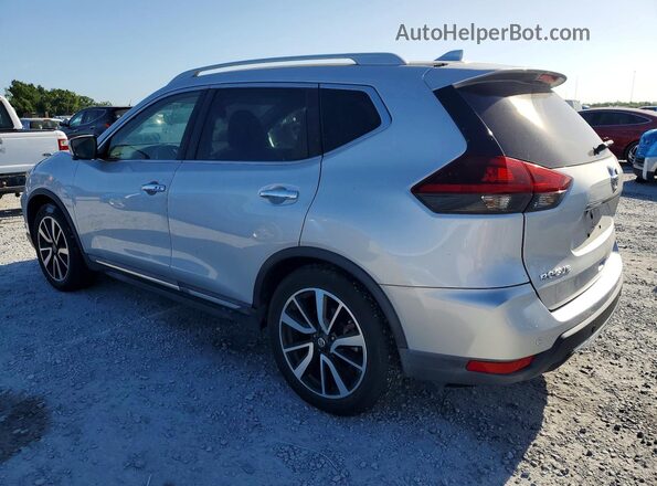 5N1AT2MT5KC776519 2019 NISSAN ROGUE Silver Հետևի ձախ