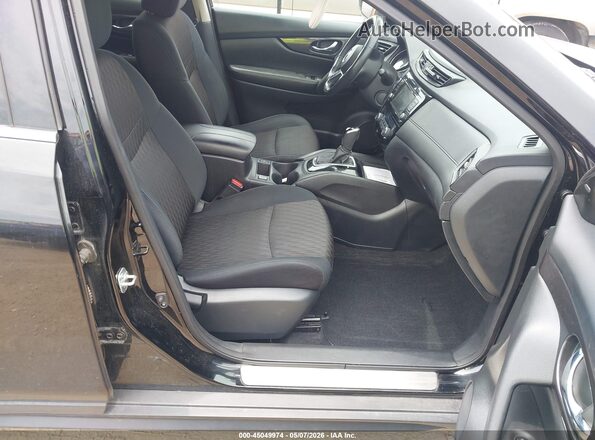 5N1AT2MT6JC835527 2018 NISSAN ROGUE Black Widok wnętrza z przodu