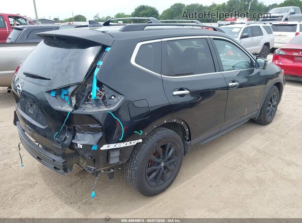 5N1AT2MT6JC835527 2018 NISSAN ROGUE Black Tył prawy