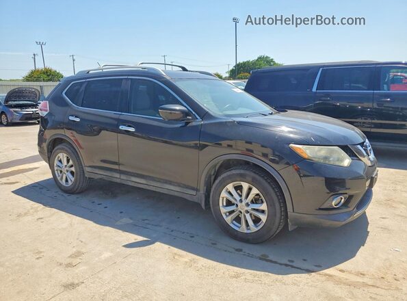 5N1AT2MT7GC733937 2016 NISSAN ROGUE Black Front right