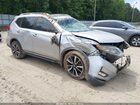 2017 Nissan Rogue Sl Silver vin: 5N1AT2MT7HC830203