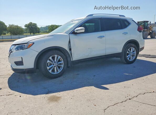 5N1AT2MT7HC840892 2017 NISSAN ROGUE Белый Передняя левая четверть
