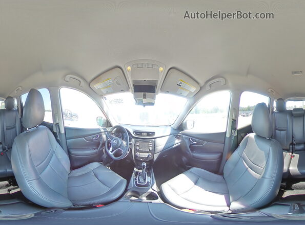 5N1AT2MT7HC840892 2017 NISSAN ROGUE Белый Панорамный вид салона 360°