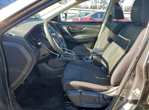 5N1AT2MT7JC710536 2018 NISSAN ROGUE Silver Вид салону спереду