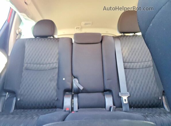5N1AT2MT7JC809955 2018 NISSAN ROGUE Red უკანა სავარძლების ხედი