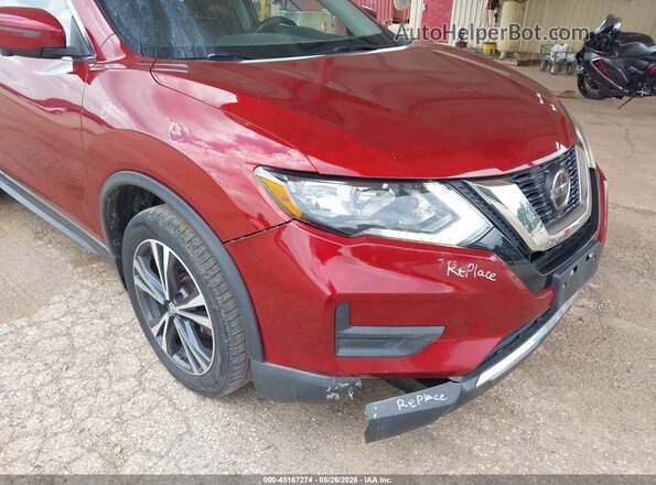 5N1AT2MT7LC813474 2020 NISSAN ROGUE Maroon Vista frontal