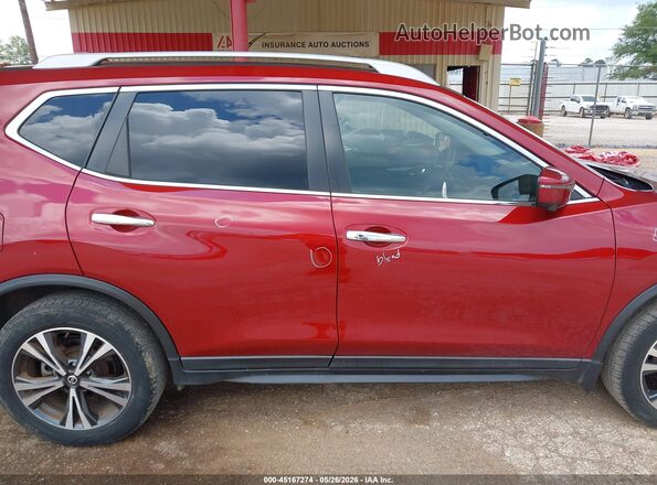 5N1AT2MT7LC813474 2020 NISSAN ROGUE Maroon Vista interior trasera