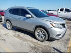 2016 Nissan Rogue Sv Silver vin: 5N1AT2MT8GC795282
